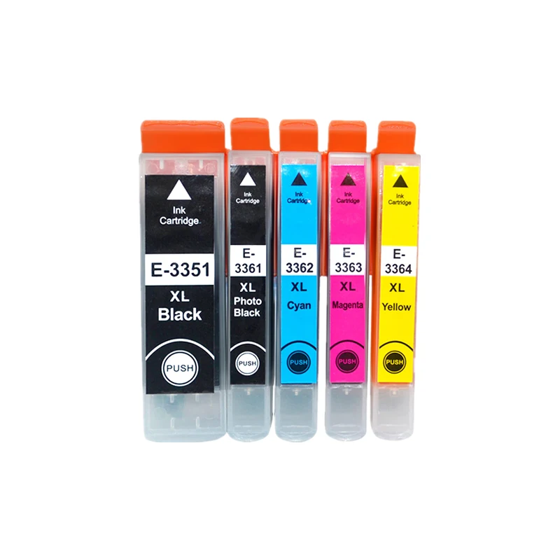 Cartucho de Tinta Epson 33xl 33 Compatível com T3351 T3361 Expression Premium xp 530 540 630 640 635 645 830 900 20pk - Imagem 2