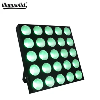 

RGB dmx led light matrix Stage Effect Lighting COB wash audience lights 25 eye flood lighting for Dance Floor