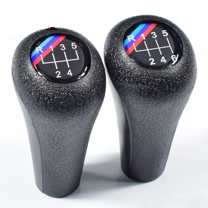 

Gear Shift Collars Manual Stick Gear Shift Knob Lever Shifter Head Handbal Gear Shift Knob For BMWcolor label car styling