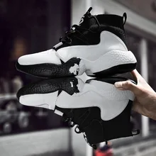 Большие размеры 48; тканая обувь wa zi xie COUPLE'S; камуфляжная Спортивная Повседневная Высокая обувь на толстой подошве; Зимняя мужская обувь