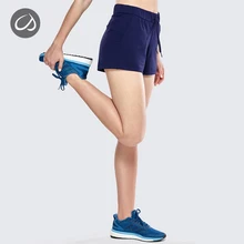 CRZ YOGA женские спортивные шорты со средней посадкой и карманами