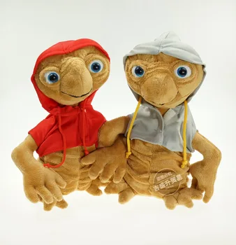 

18/25Cm E.T Alien Plush Doll Toy The Extra Terrestrial Alien Stuffed Plush Toy Cotton Doll With Hoodie Collectible Toy Kids Gift