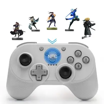 

Durable Bluetooth Game Controller Multi-function Bluetooth Gamepad Support Somatosensory Vibration Fit for Nintend Switch Lite