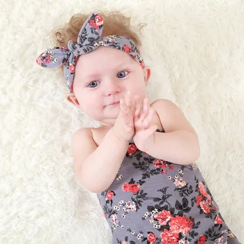 

CYSINCOS 2Pcs Newborn Receiving Blankets Soft Baby Blanket Baby Swaddle Blanket Headband Suit Infant Flower Print Sleeping Towel