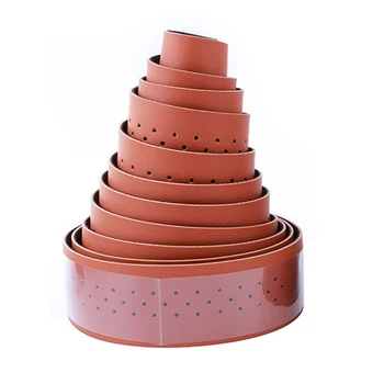 

1.9m Fixed Gear Road Bike Handlebar Tape Straps PU Leather Put the Belt Sweat Absorption Hollow Breathable Winding Belt