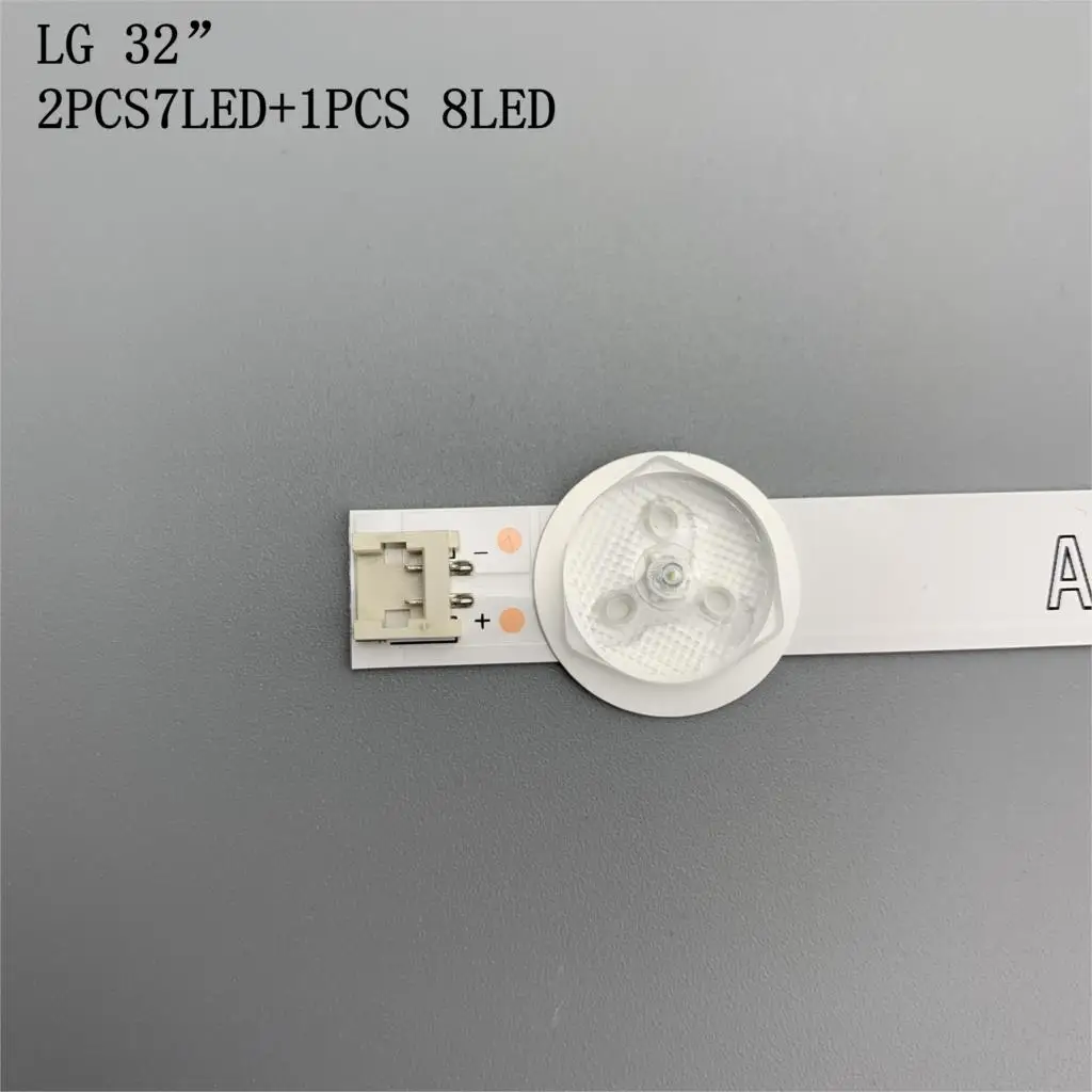 630 мм A1 A2 Светодиодная лента-подсветка для LG 3" ТВ 6916L-1440A 6916L-1439A 32LN540U-ZA 32LA621V LC320DUE-SFR1 LC320DXE-SFR1 32LN5400