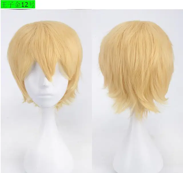 30CM 20 Colour Game Persona 5 Kurusu Akira Short Wig Cosplay Costume Heat Resistant  Hair Joker Amamiya Ren Men Wigs L