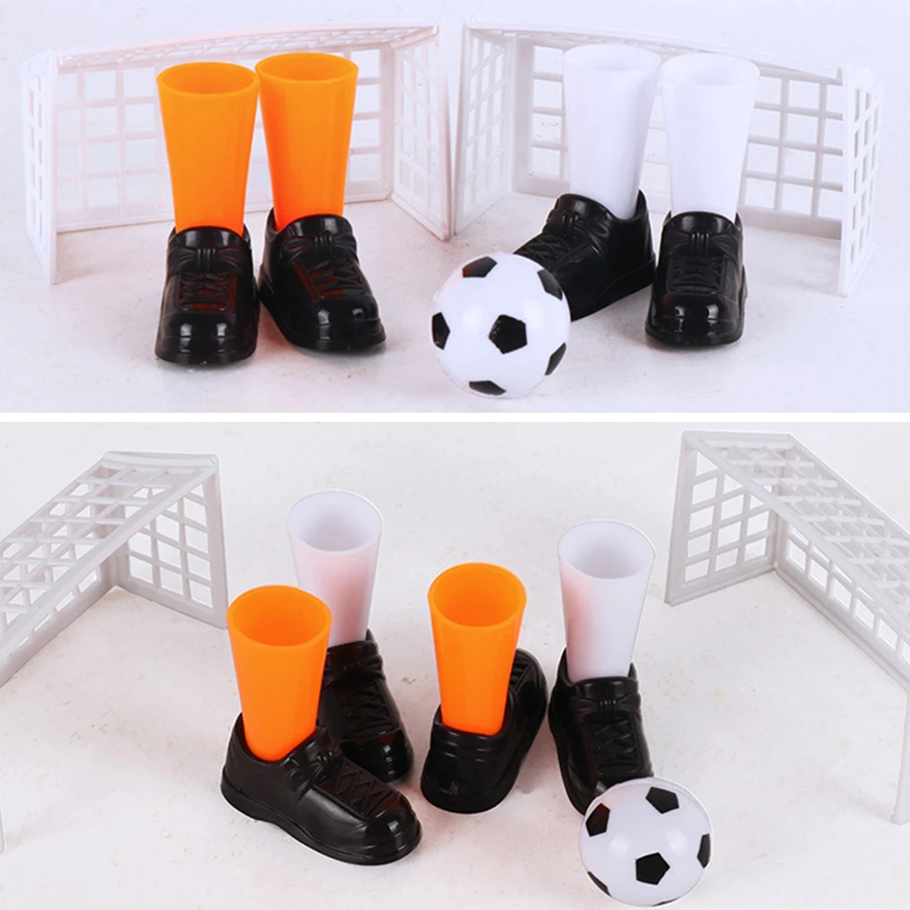 Mini Soccer Game Finger Toy Football Match Funny Table Game Set With Two Goals Interact Kids Parent Novelty Gag Toys