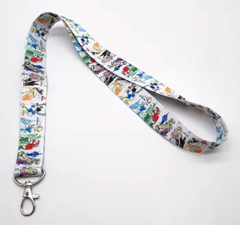 

New 1 Pcs Cartoon princess Lanyard Key Chains Card Holders Bank Card Neck Strap Card Bus ID Holders S9