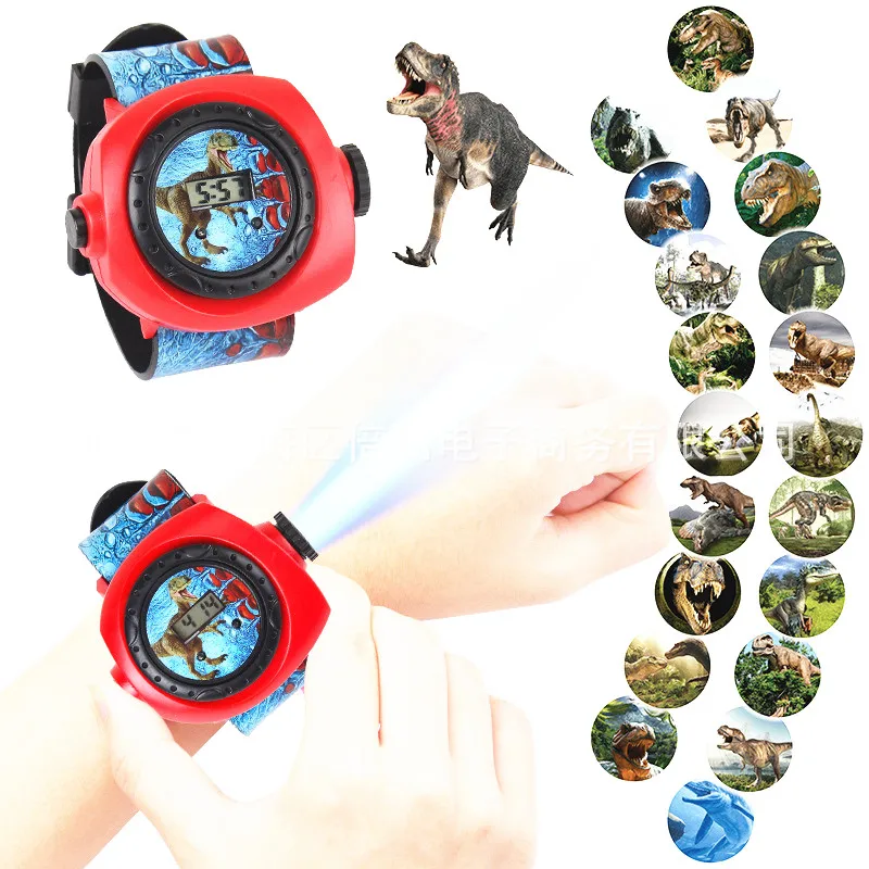 Projection Watch Kids Clock Dinosaur Kindergarten Girls Boys Childrens Gifts Cartoon
