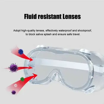 

Anti virus Flu Saliva Safety Goggles Anti Fog Dust Splash-proof Glasses Work Eye Protection