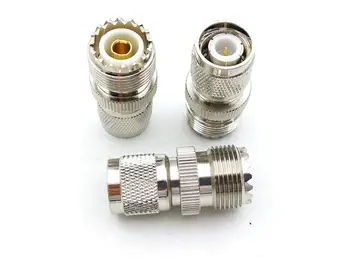 

1PCS COPPER UHF Female Jack SO239 to Male TNC Plug Adapter CONNECTOR