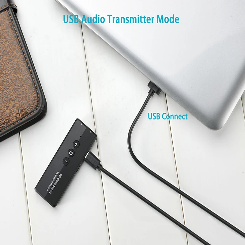 Tebe беспроводной аудио Bluetooth 5 0 адаптер передатчик приемник с 3 мм Aux кабель для ТВ