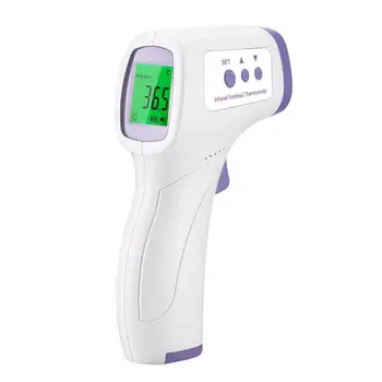 

Infrared Thermometer Body Forehead Non-Contact Thermometer Outdoor Home Digital Infrared Fever Ear Thermometer for Baby Adults