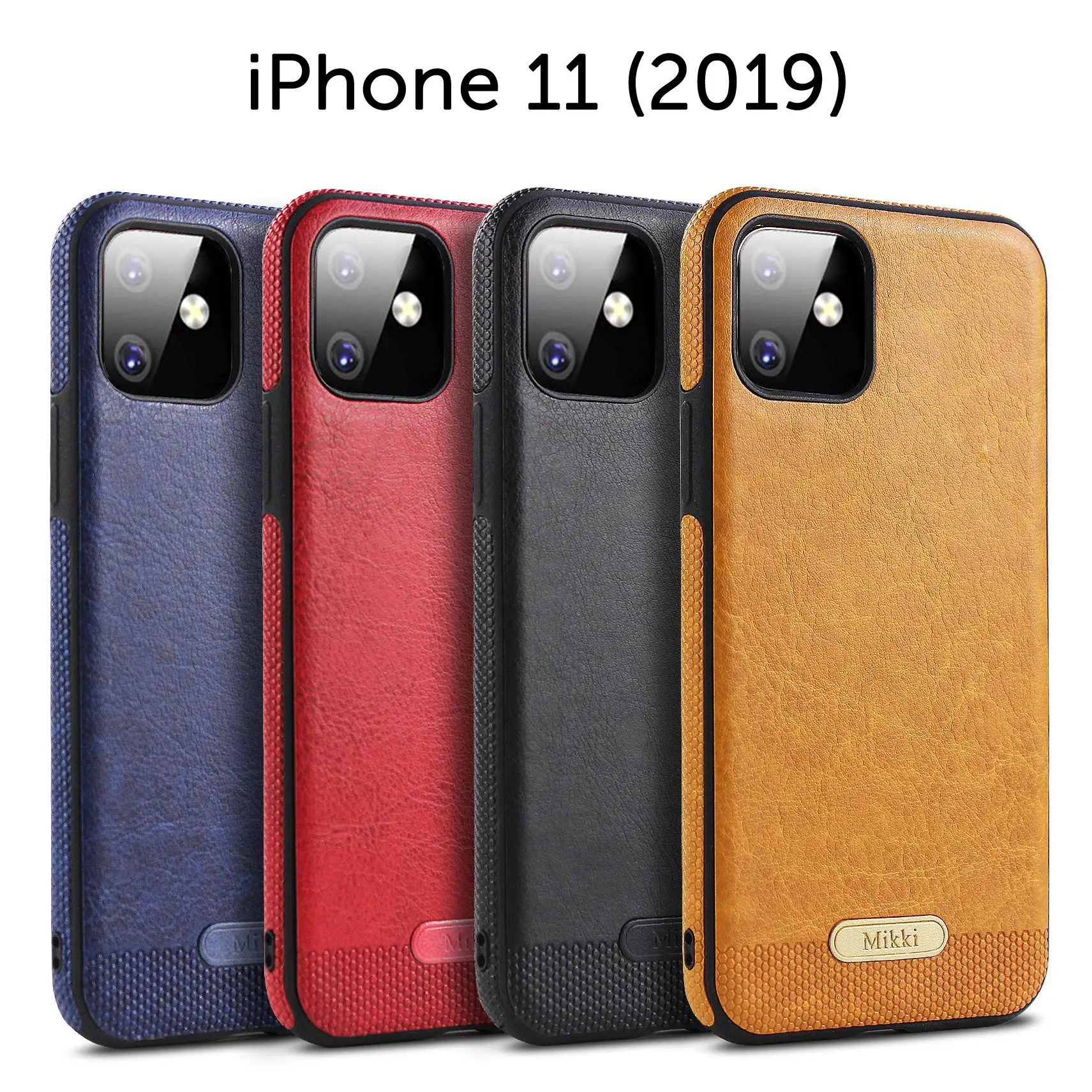 Подходит для бизнеса Сшитый Кожаный чехол iphone 11 pro max мягкий мобильного телефона |