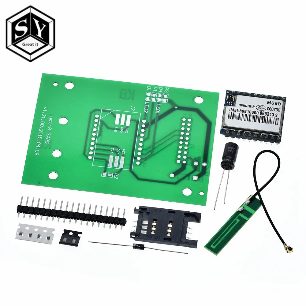 1 шт. отличный IT M590E DIY Набор GSM GPRS 900 1800 МГц Служба коротких сообщений SMS модуль для