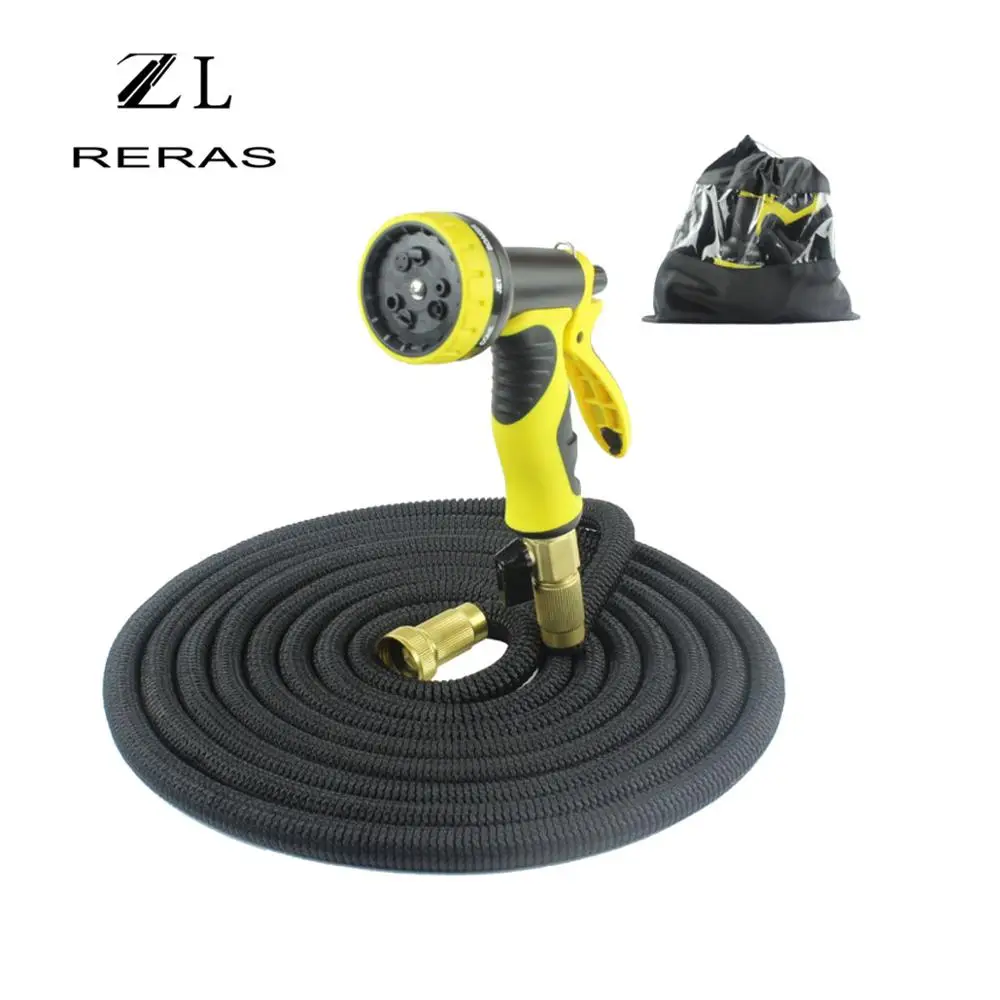 25Ft 100Ft Garden Hose Expandable Magic Flexible Water Hose Plastic