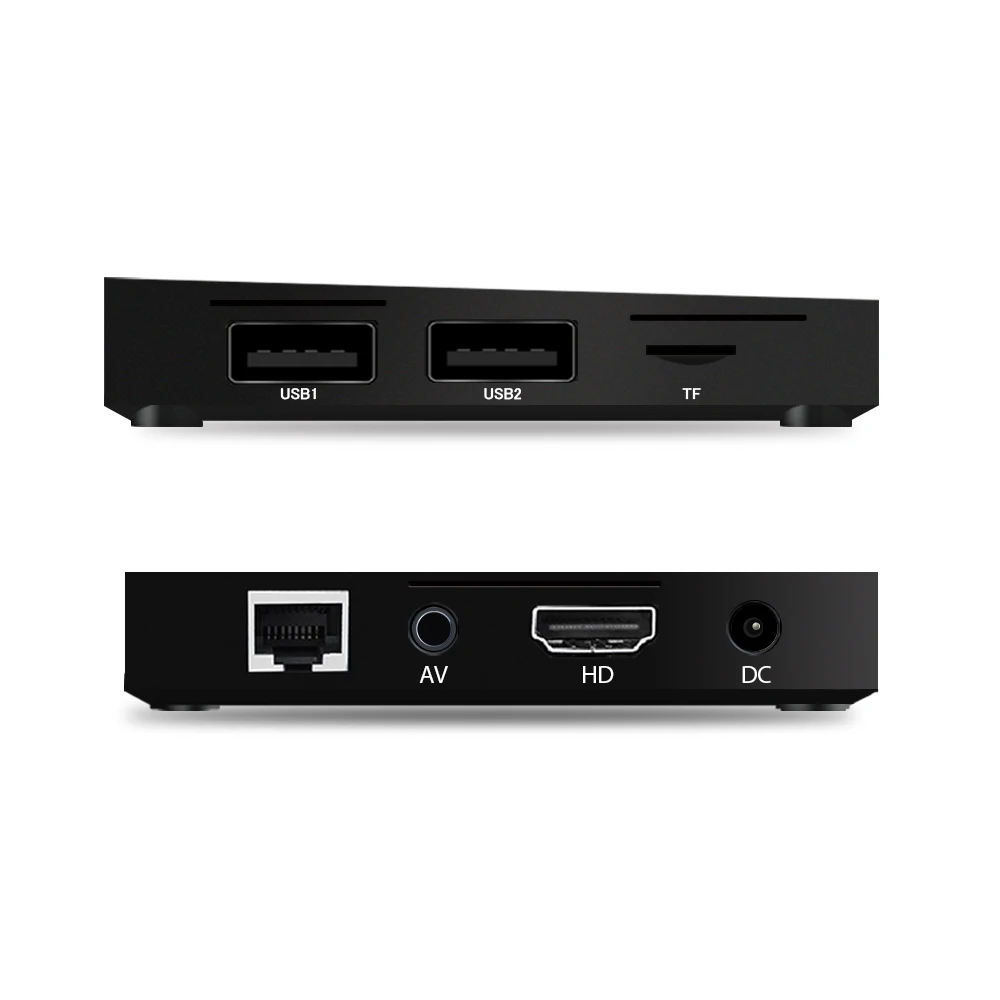 A5X Plus Smart Android 8,1 tv Box RK3328 4K HDR10 USB3.0 2 Гб 16 Гб двухдиапазонный Wifi LAN Bluetooth 4,0 HD медиаплеер A53 Smart min