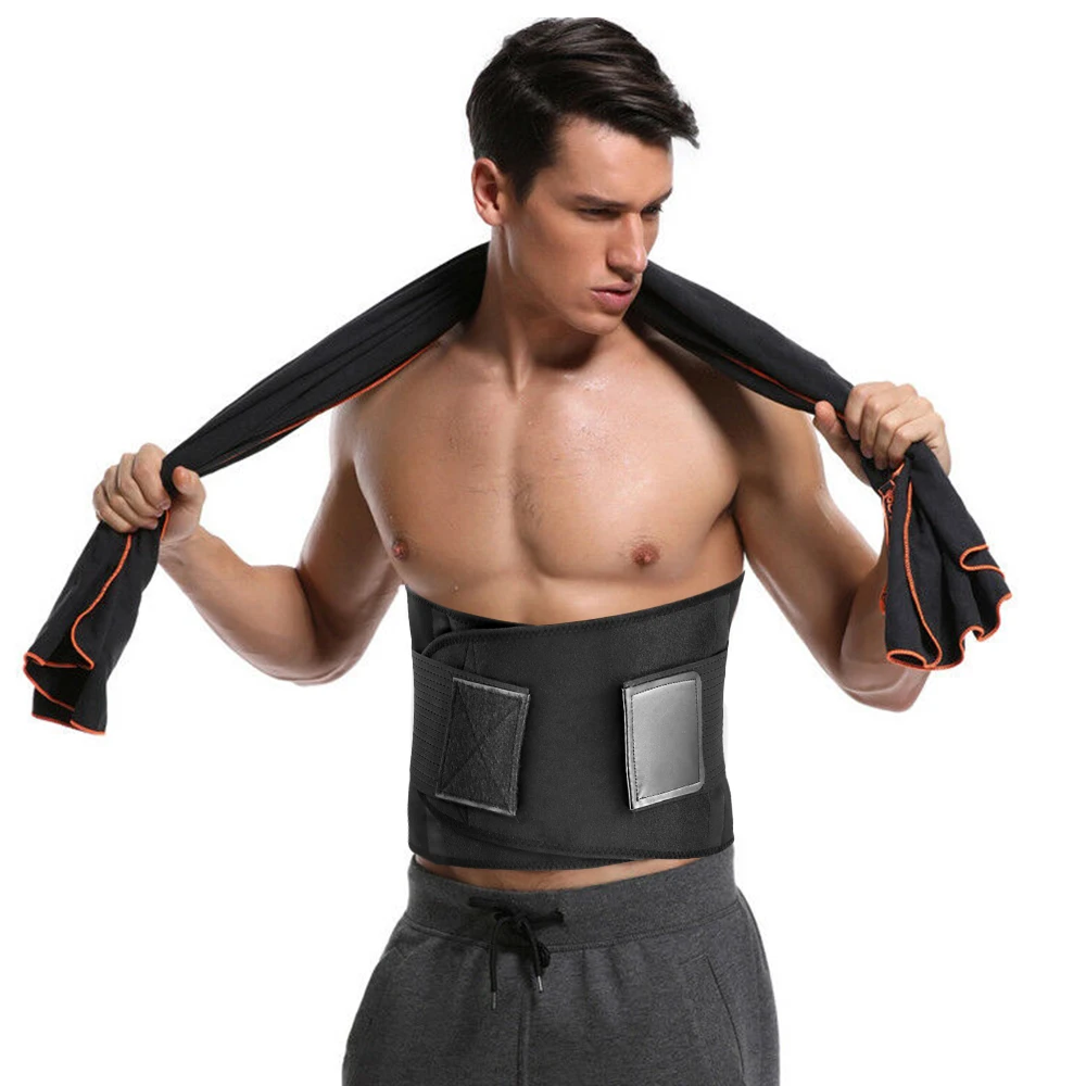 Waist Support Belt Back Waist Trimmer Belt Gym Train Waist Protector Weight Loss Sports Muscle Compression Body Shaper Belts