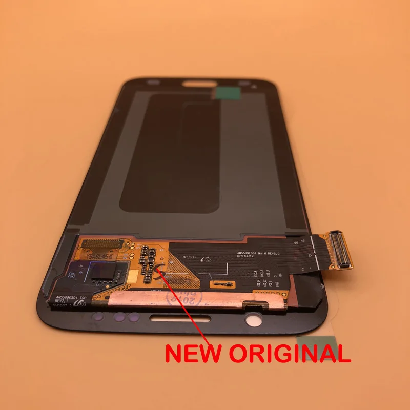Новый оригинальный 5 1 ''ЖК-дисплей для Samsung Galaxy S6 G920 G920i G920P G920f G920V G920A ЖК-монитор
