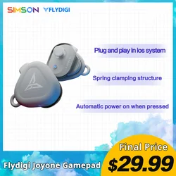 Flydigi Joyone Mobile Game Controller Gamepad Bluetooth Joystick for Single Button Applies to IOS/Android PUBG, Call of Duty