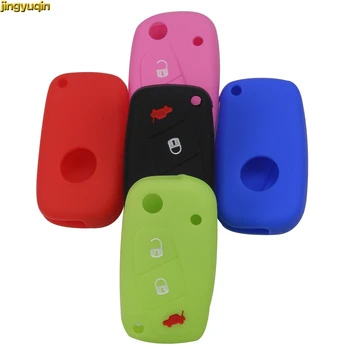 

3 buttons Luminous OPT Silicone Car Key Case Cover for FIAT /Panda /Stilo /Punto /Doblo /Grande /Bravo 500 Ducato /Minibus