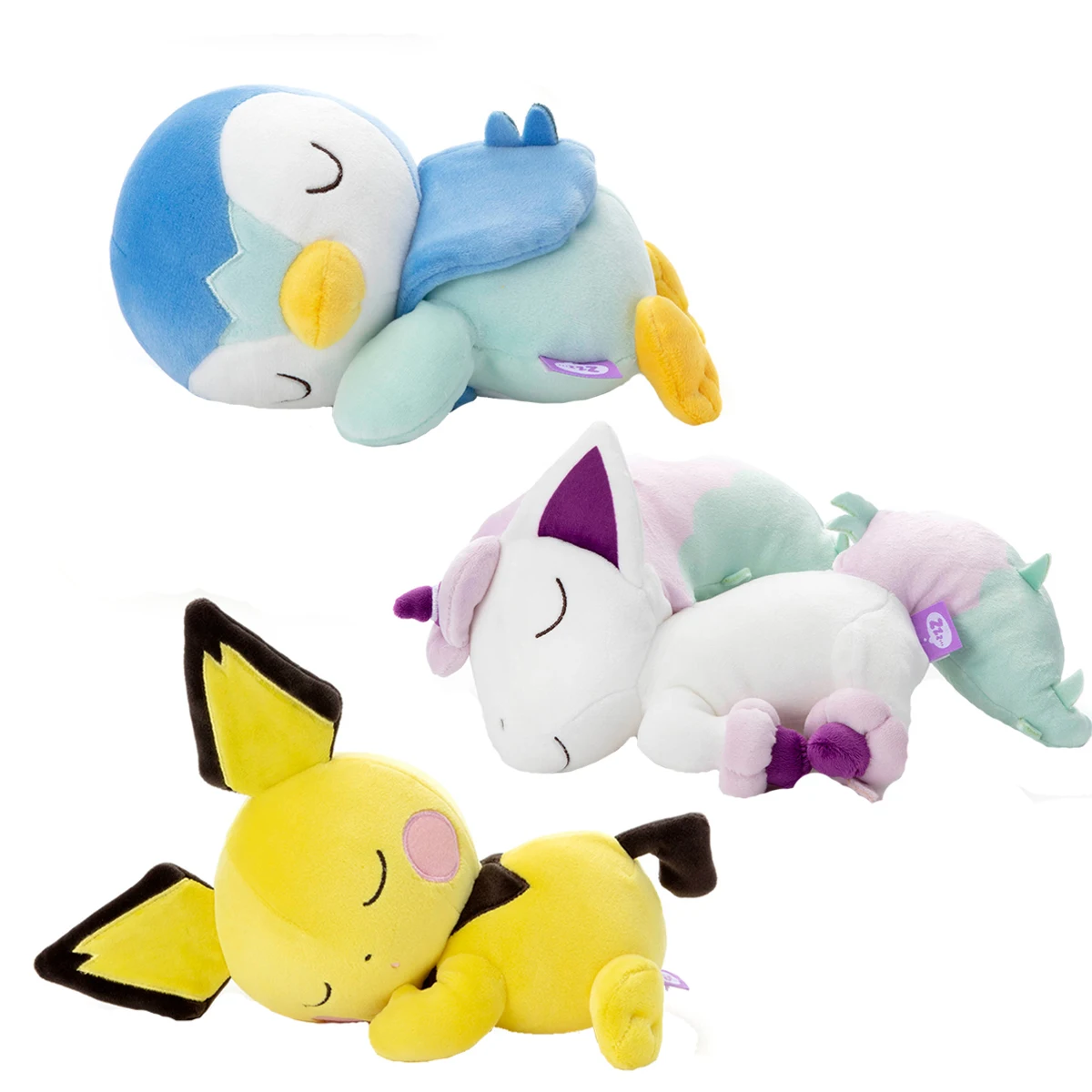 Фигурка героя аниме TAKARA TOMY плюшевая кукла для сна Piplup Pichu Ponyta Kawaii плюшевые игрушки