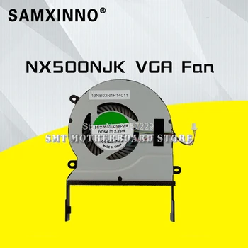 

For NX500 NX500J NX500JK VGA FAN 13NB03N1P13011 Laptop CPU Cooling Fan Radiator Heat Sink Cooler Tested Well Motherboard