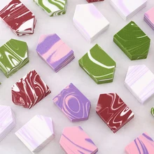 10 шт. пентагональная пудра пуховка губка Клин макияж Губка макияж основа для макияжа Губка милый маленький слоеный лица Красота Инструменты