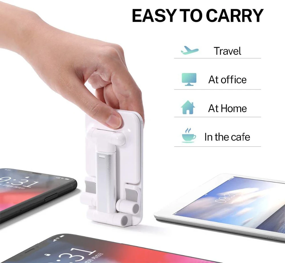 New Desk Mobile Phone Holder Stand For iPhone iPad Xiaomi Adjustable Desktop Tablet Holder Universal Table Cell Phone Stand