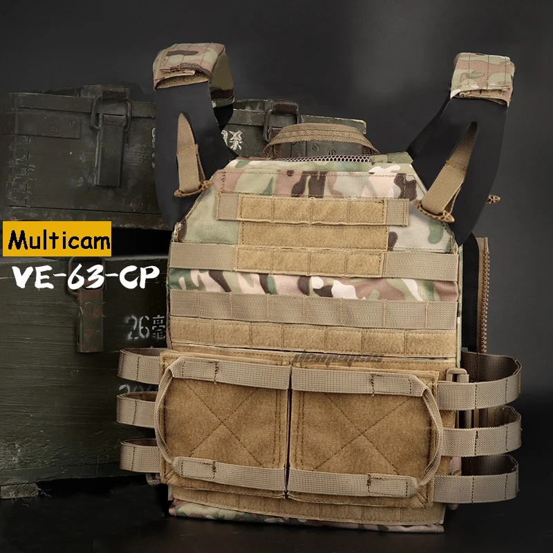 multicam Охотничий Тактический жилет военный Molle Plate Carrier Jpc стрельба военные жилеты страйкбол Пейнтбол армия Охота Cs Wargame жилеты - Цвет: multicam