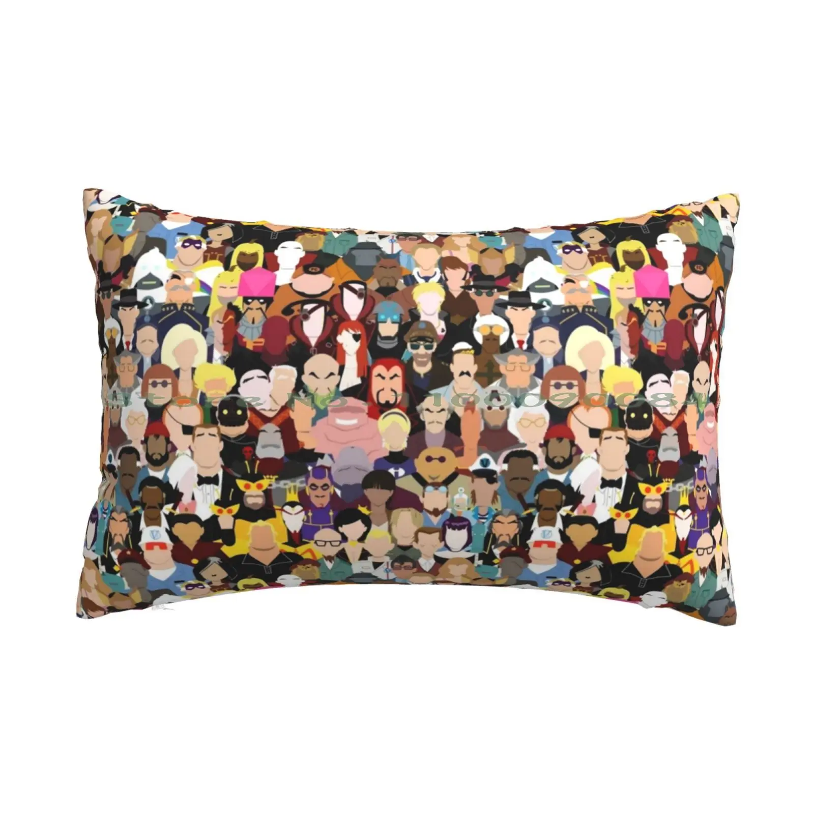 

Team Venture Pillow Case 20x30 50*75 Sofa Bedroom Venturebros Team Venture Guild Of Calamitous Intent Osi Cartoon Adult Swim