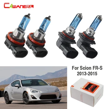 

Cawanerl 4 X 100W 9005 + H11 Car Light Halogen Bulb 4300K 12V For Headlight High Low Beam For Scion FR-S Coupe 2.0L 2013-2015
