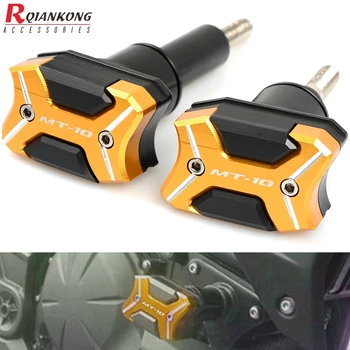 

Motorcycle Aluninum Falling Protection Frame Slider Engine Case Guard Crash Pad Protect For Yamaha MT-10 MT10 mt-10 MT 10 2016
