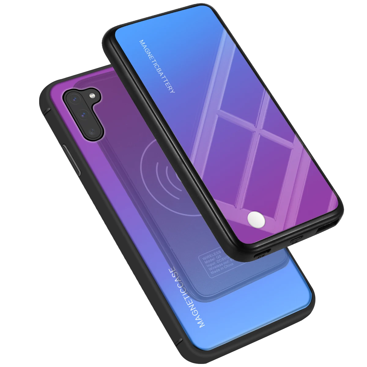 

For Samsung Note 10 Plus Note10 Battery Charger Case Rechargeable 5000mAh Extended Powerbank Cover Note 10 Note 10+ Battery Case