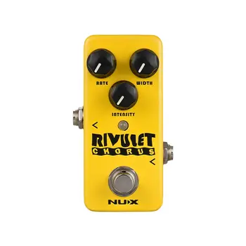 

NUX NCH-2 RIVULET Chorus Guitar Effect Pedal Buffered/ True Bypass Supports USB Firmware Upgrade Ultra low noise Pedal