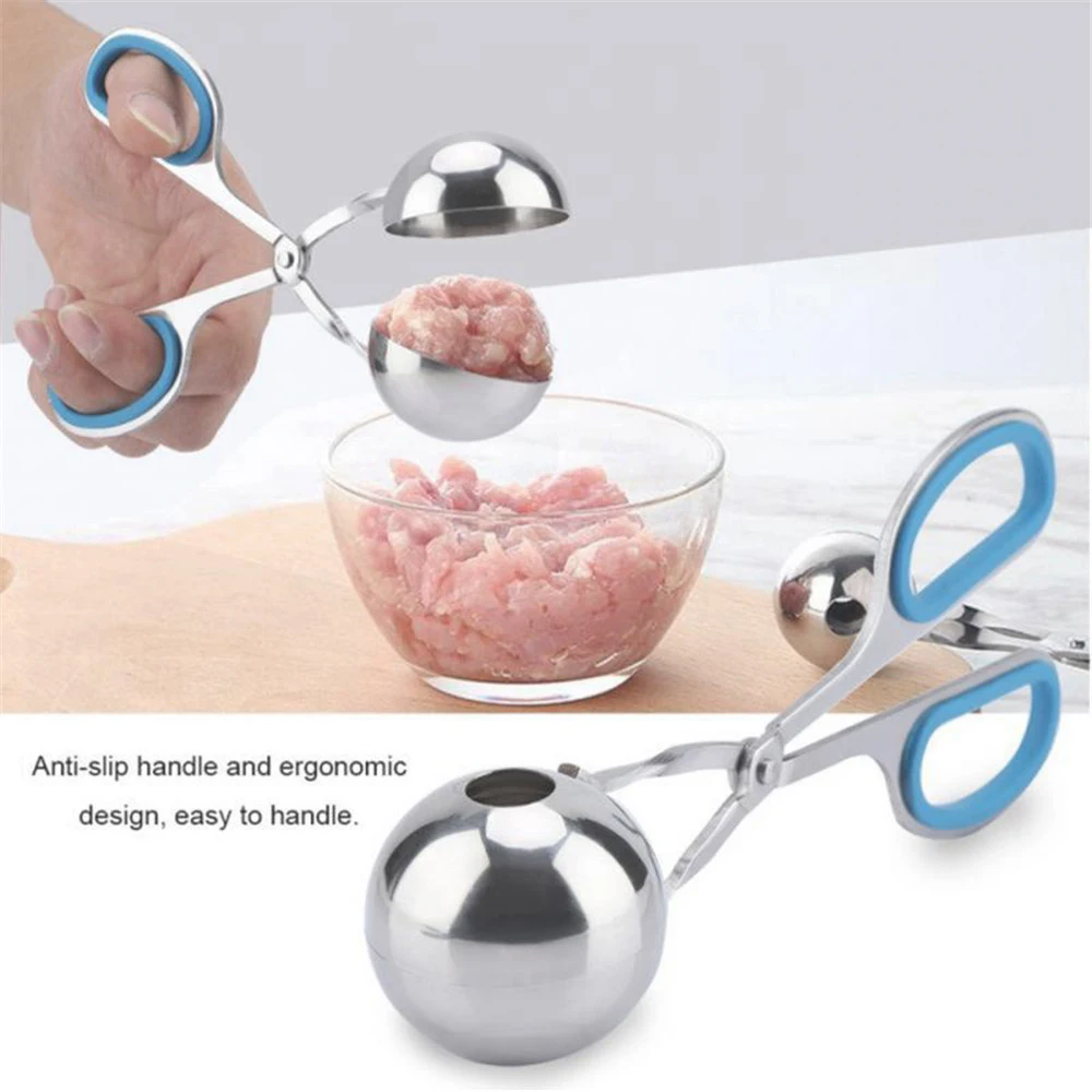 Stainless Steel Meatball Spoon - Image 4
