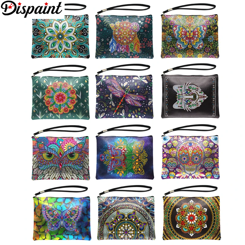 Dispaint сумки с алмазной росписью особой формы кошелек для женщин 5D DIY Алмазная