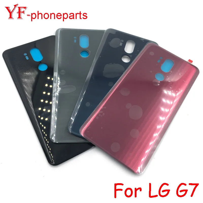 LG G7 ThinQ G710 후면 배터리 커버, 후면 패널 문짝 하우징 케이스 수리 부품, AAAA 품질