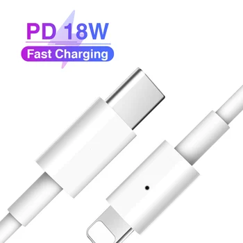 

TRUEJO PD Fast Charging USB Type c Type-C to For Lightning Cable for iPhone 8 X XS XR 11 Pro Max 8plus 11pro 2A Charge Data line