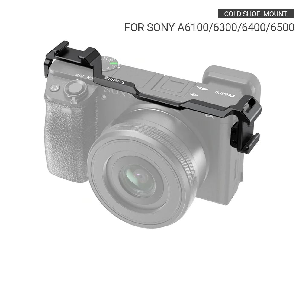 Крепление SmallRig для установки холодного башмака Sony A6300/A6400/A6500 микрофона вспышки