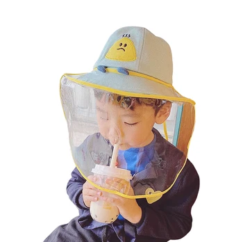 

2020 Brand Anti-Virus Safety Hat Anti Fog Dust Splash-proof Hat Work Face Protection Cap Kids Bsby Adjustable Baseball Cap
