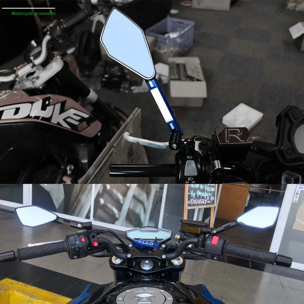 Универсальный мотоцикл зеркало заднего вида модификация Зеркало для Triumph Daytona 955i скорость тройной четыре Sprint ST, RS Tiger 1050