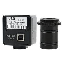 5.0MP USB Cmos камера адаптер c-крепление электронный Vdieo промышленность цифровой окуляр микроскоп 23,2 мм телефон пайка ПХД ремонт