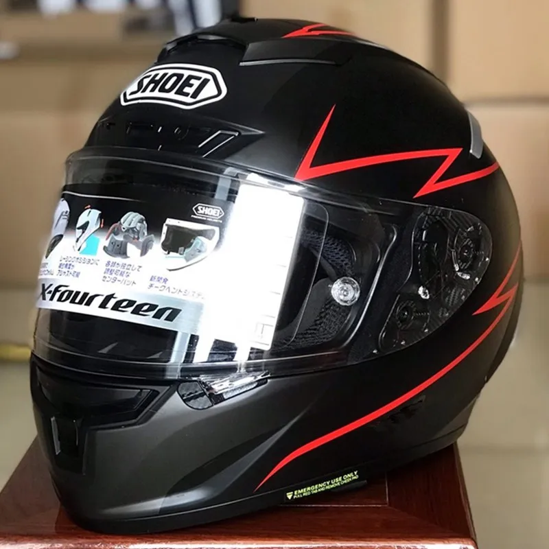 SHOEI X14 Helmet X-Fourteen R1 60th Anniversary Edition Matte Black Helmet  Full Face Racing Motorcycle Helmet Casco De Motocicle