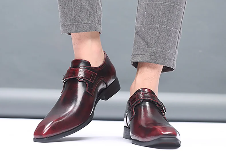 Мужская обувь размера плюс 45-48, модная обувь из pu искусственной кожи, Мужская износостойкая обувь для вождения Мужская Прочная резиновая обувь
