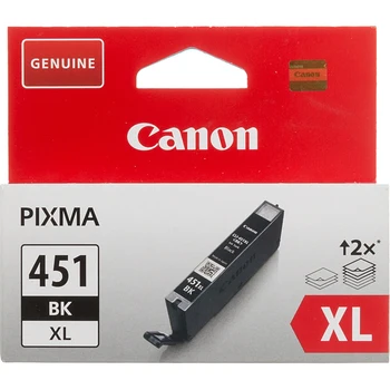 

Inkjet cartridge Canon CLI-451XLBK 6472B001 black for Canon Pixma iP7240/MG6340/MG5440