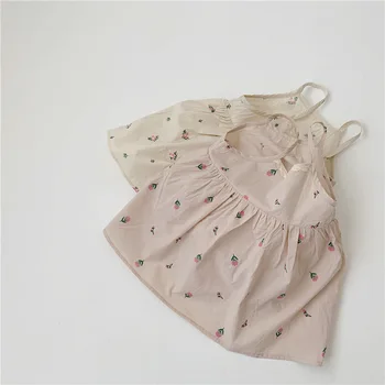 

2020 Summer Infant Baby Girl Suspenders Lace Dress Stytle Bodysuits