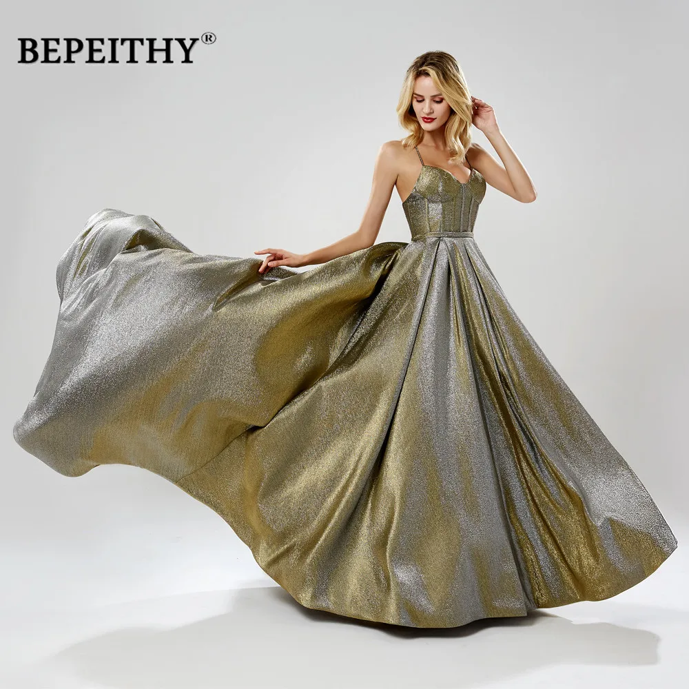 Halter a Linha Vestidos de Noite Longo para as Mulheres Vestido de Baile Bepeithy Nova Dubai Brilhando Festa Elegante Tamanho Grande 2021 2 High Quality Casamentos e Eventos