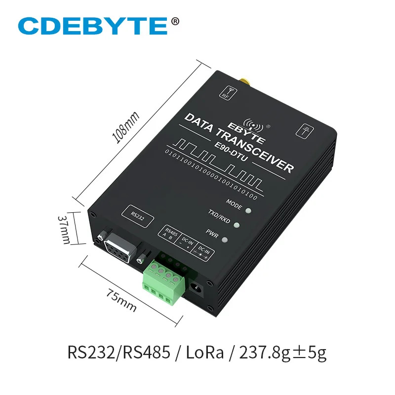 LoRa модуль SX1262 SX1268 433 МГц беспроводной трансивер данных 1 Вт 10 км дальний RSSI LBT CE FCC RoHs модем